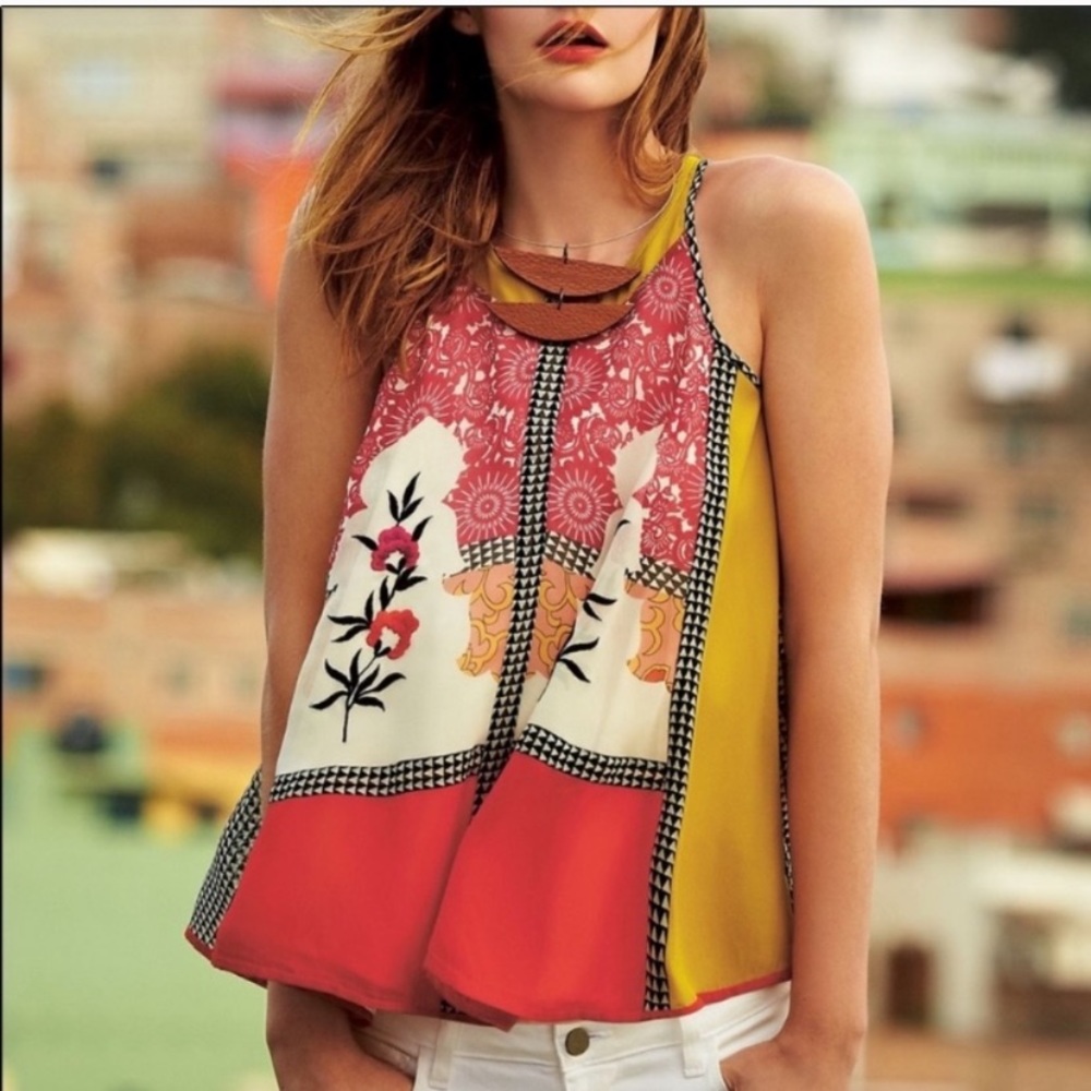 Anthropologie Vineet Bahl Trapeze Blouse